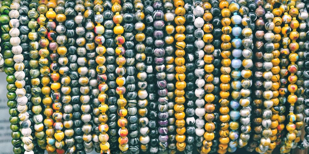 Photo Beaded necklace